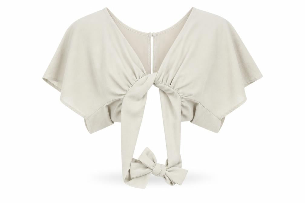 Edge Street Womens Beige   Basic Blouse Size 6