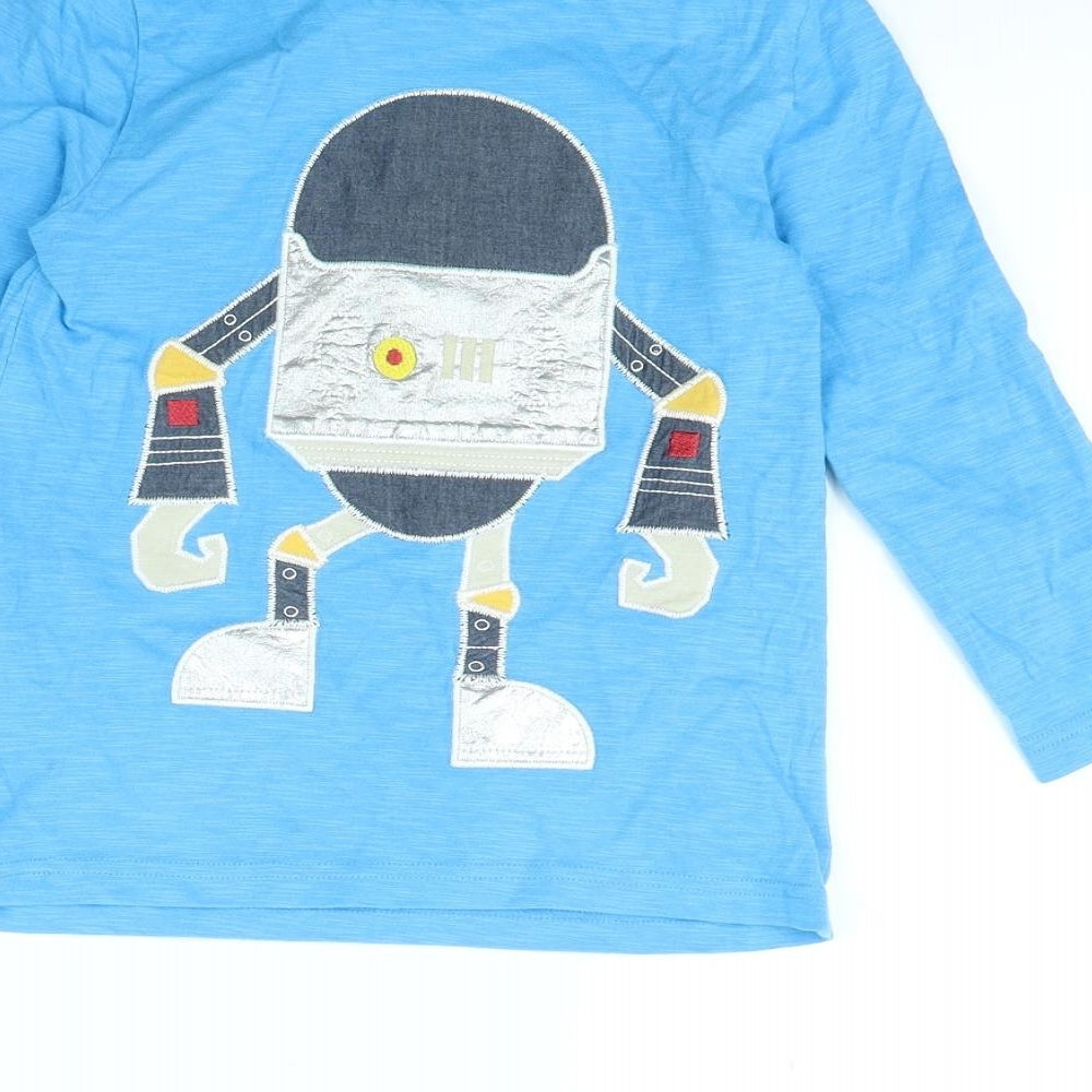 Nutmeg Boys Blue   Basic T-Shirt Size 5 Years