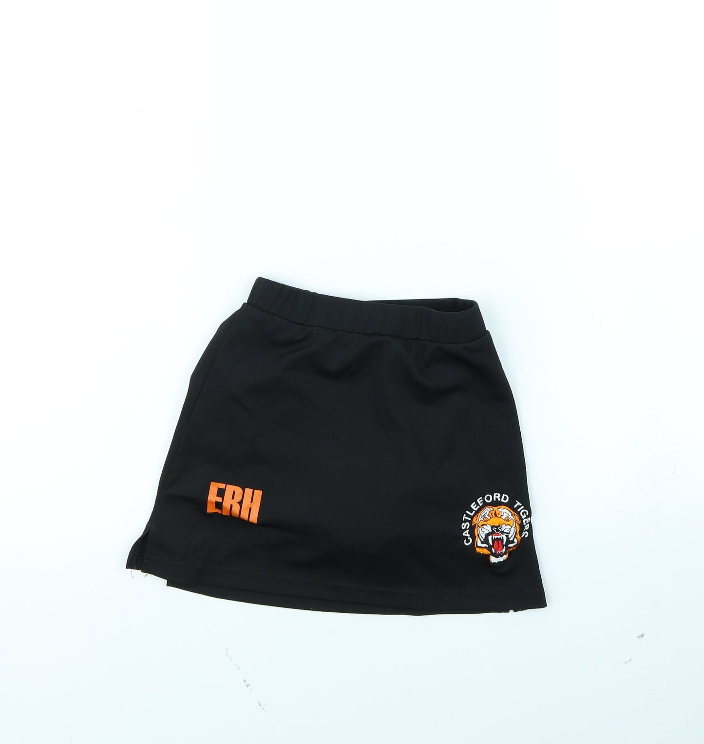 SPIRO Girls Black   Mini Skort Size 5 Years