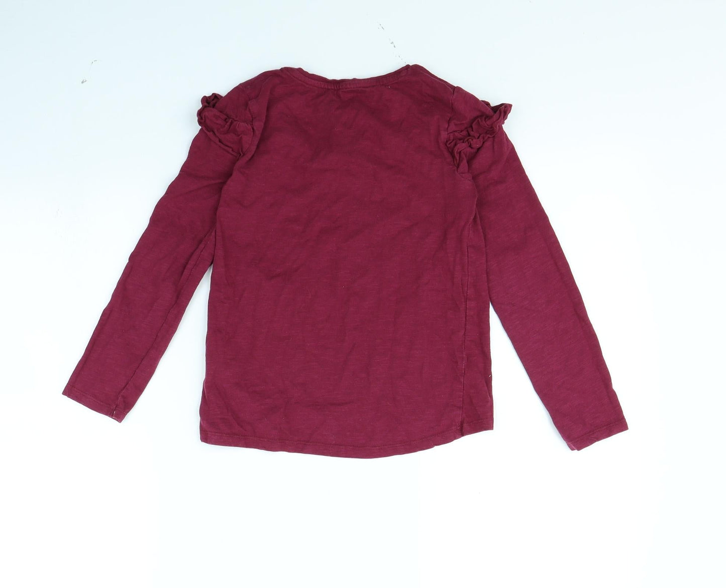 Nutmeg Girls Purple   Basic T-Shirt Size 8 Years