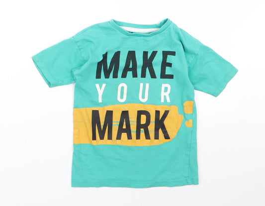 outft Boys Grey  Rayon Basic T-Shirt Size 2 Years  - make your mark