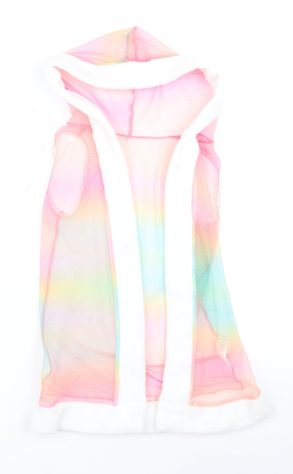 Additional front view of George girls’ multicoloured jacket, size 2, years