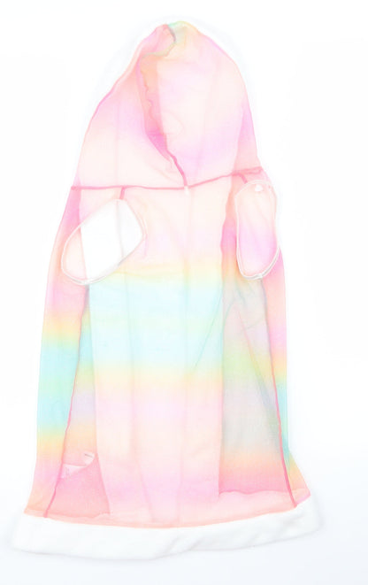 Back view of George girls’ multicoloured jacket, size 2, years