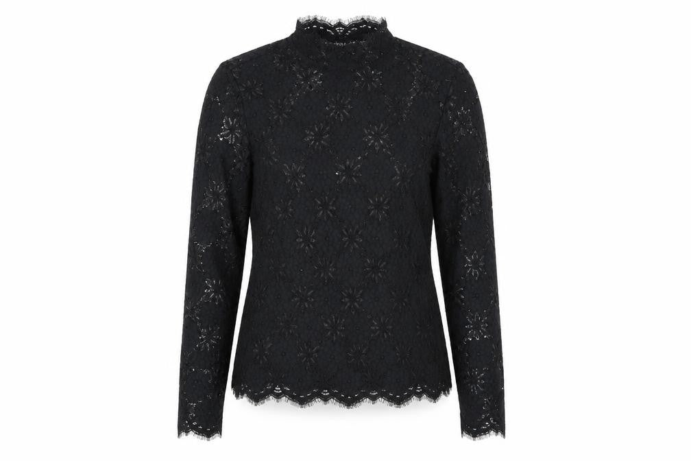 Preworn Womens Black   Basic Blouse Size XS
