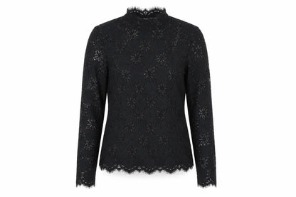Preworn Womens Black   Basic Blouse Size XS