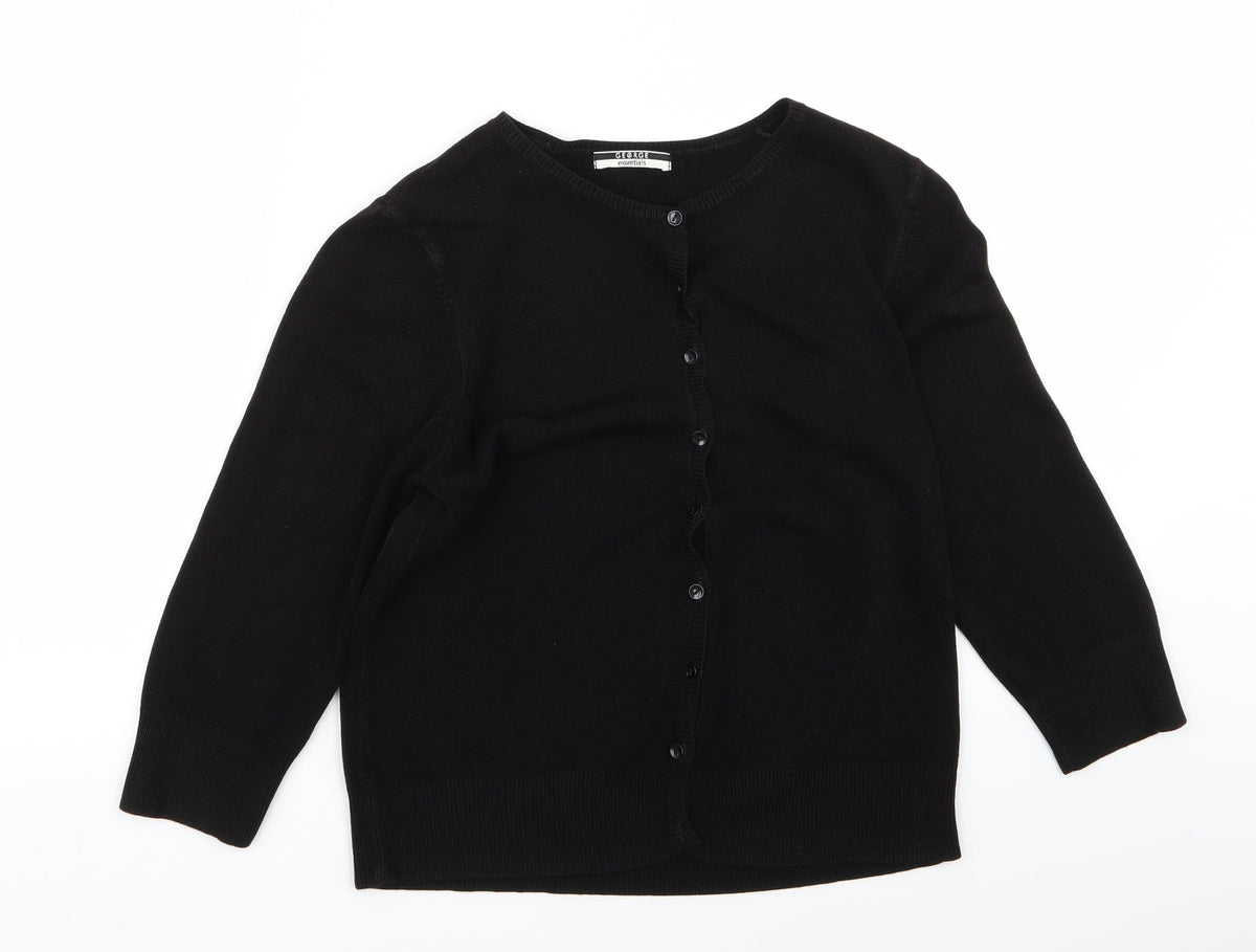 Preworn Womens Black   Jacket  Size 12