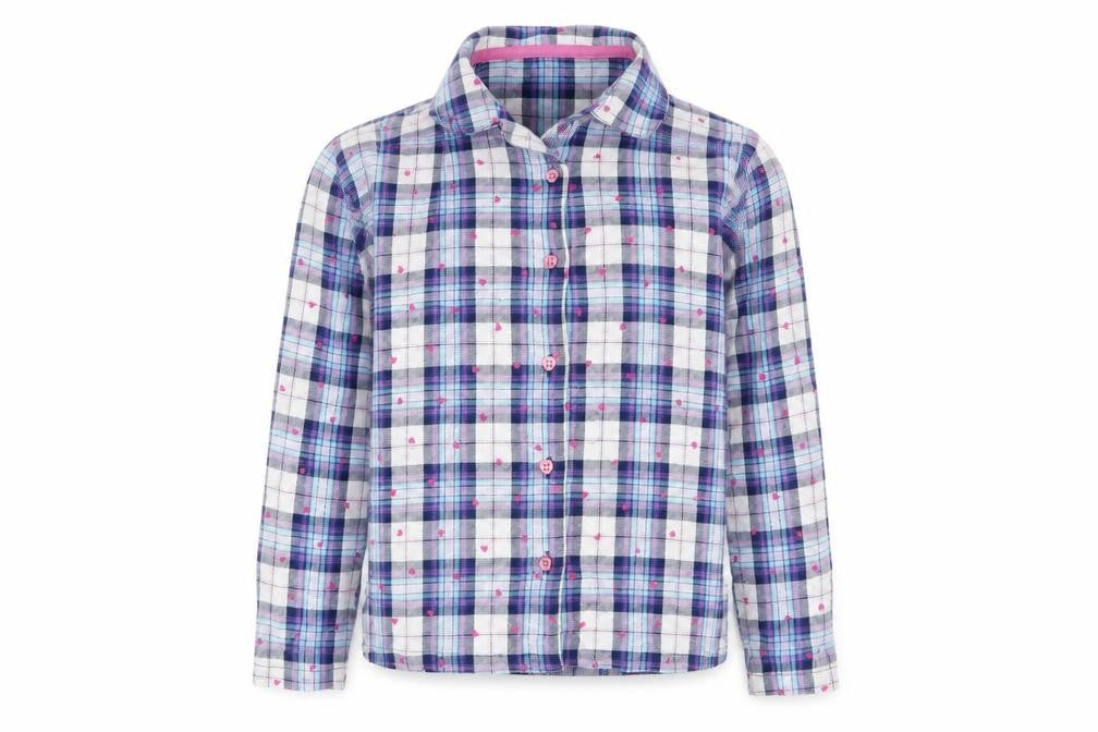George Girls Blue   Basic Button-Up Size 8 Years