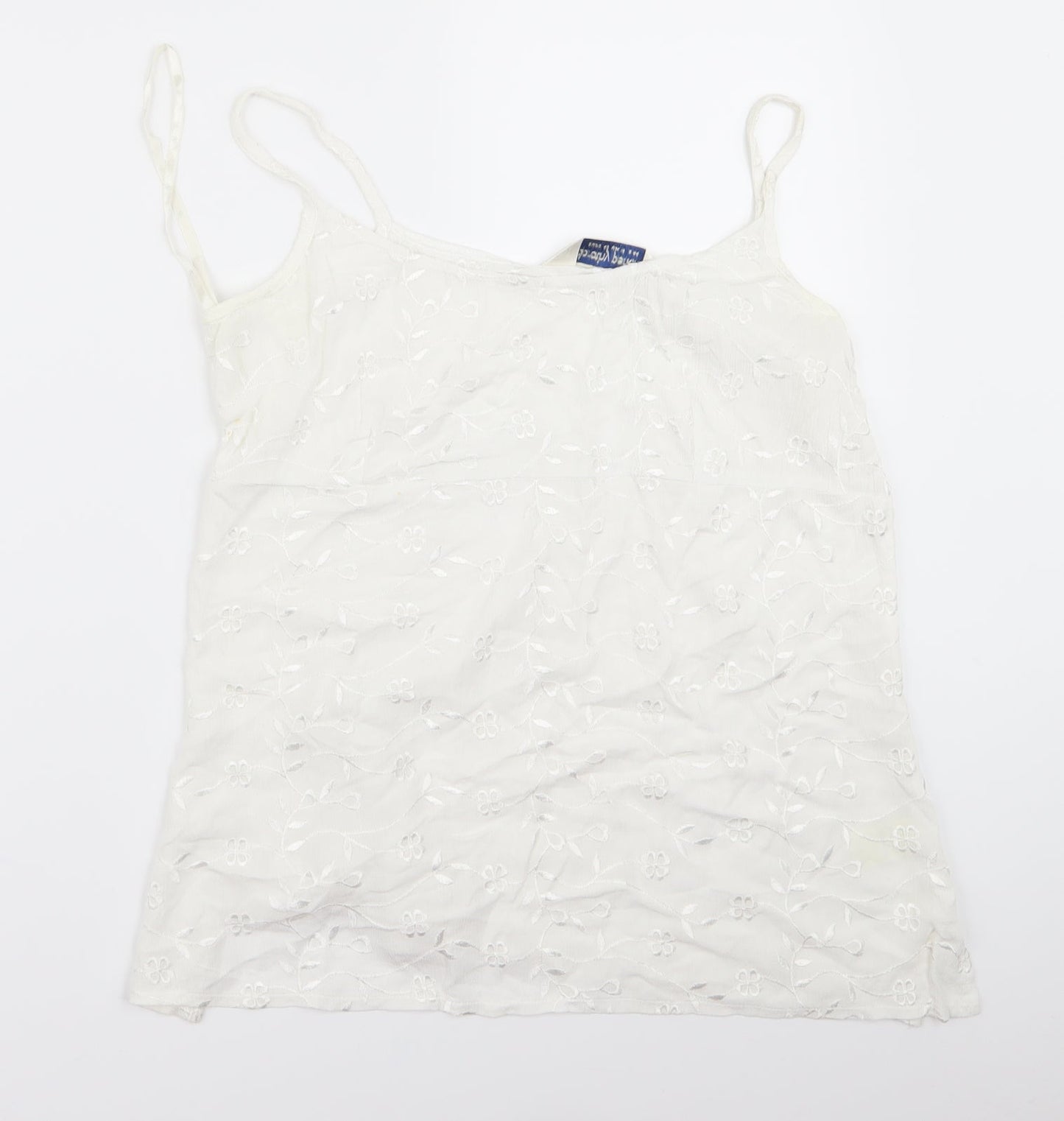 Dorothy Perkins Womens White   Basic Blouse Size 14