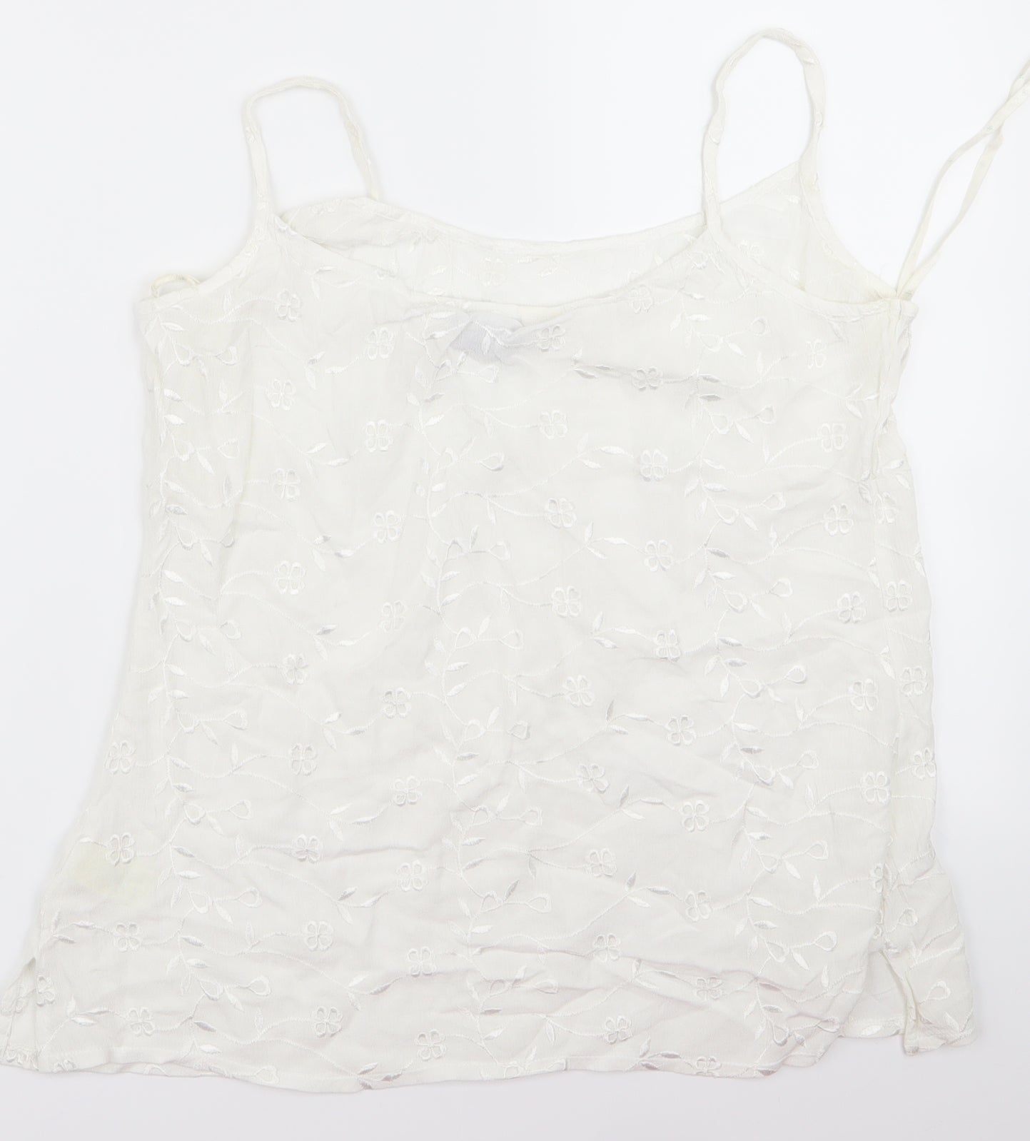 Dorothy Perkins Womens White   Basic Blouse Size 14