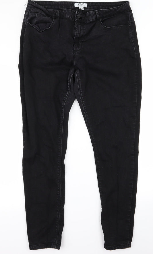 Bailey Womens Black   Trousers  Size 18 L28 in - v