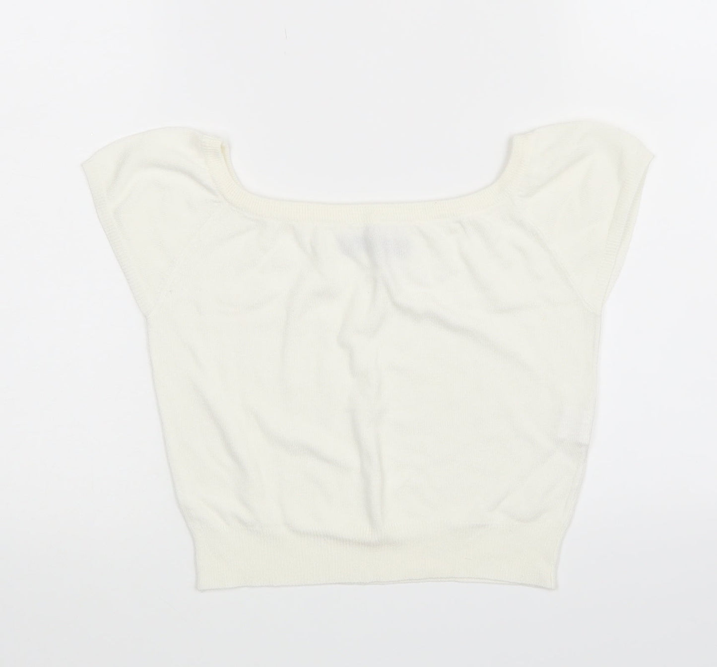 Atmoshphere Womens White   Cropped Tank Size 8