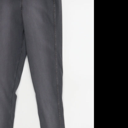 Topshop Womens Black    Trousers Size 8 L26 in