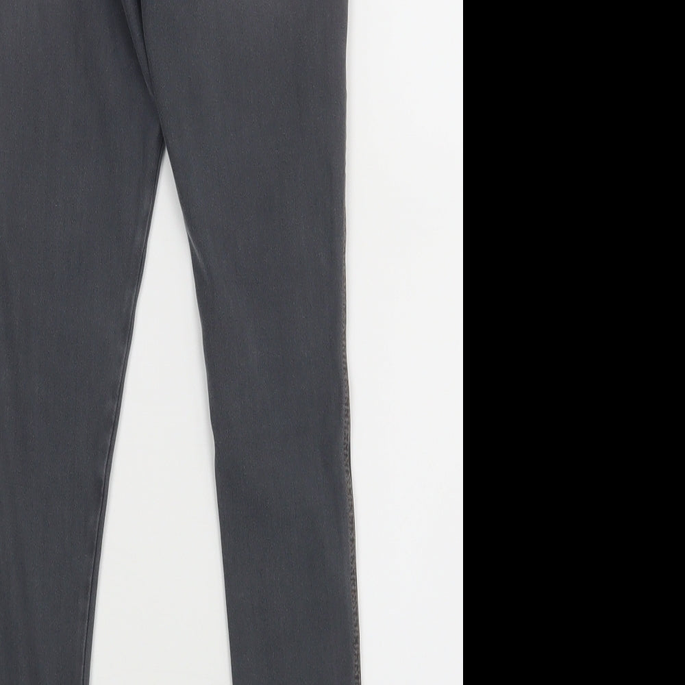 Topshop Womens Black    Trousers Size 8 L26 in
