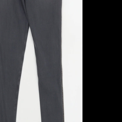 Topshop Womens Black    Trousers Size 8 L26 in
