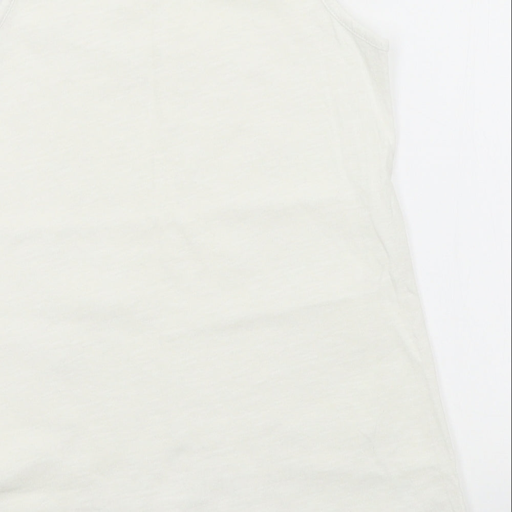 F&F Girls White   Basic T-Shirt Size 7-8 Years