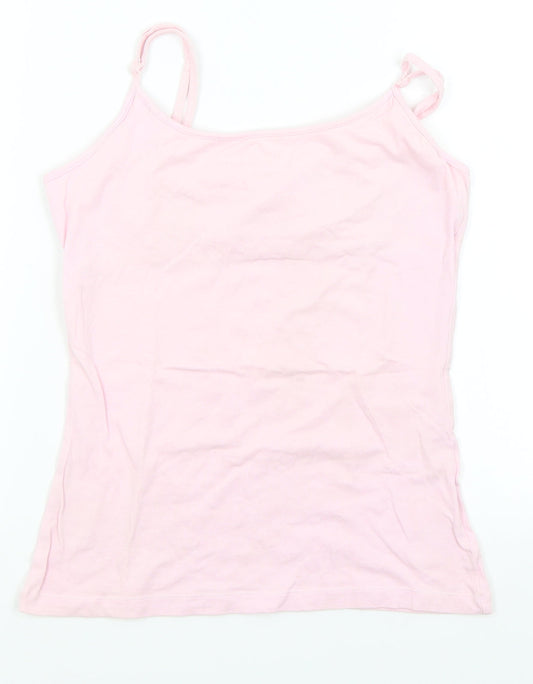 Secret Obsessions Womens Pink   Basic Tank Size 12
