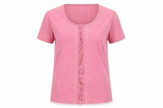 IZ Womens Pink   Basic T-Shirt Size M