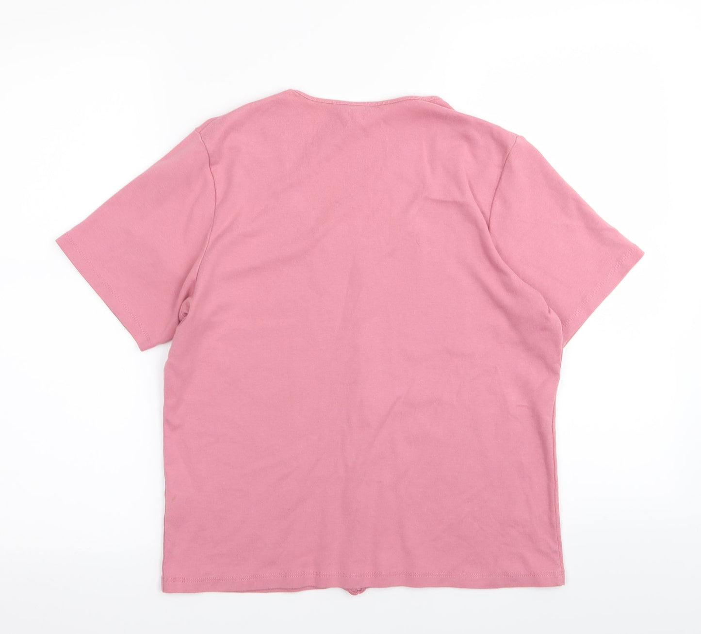 IZ Womens Pink   Basic T-Shirt Size M