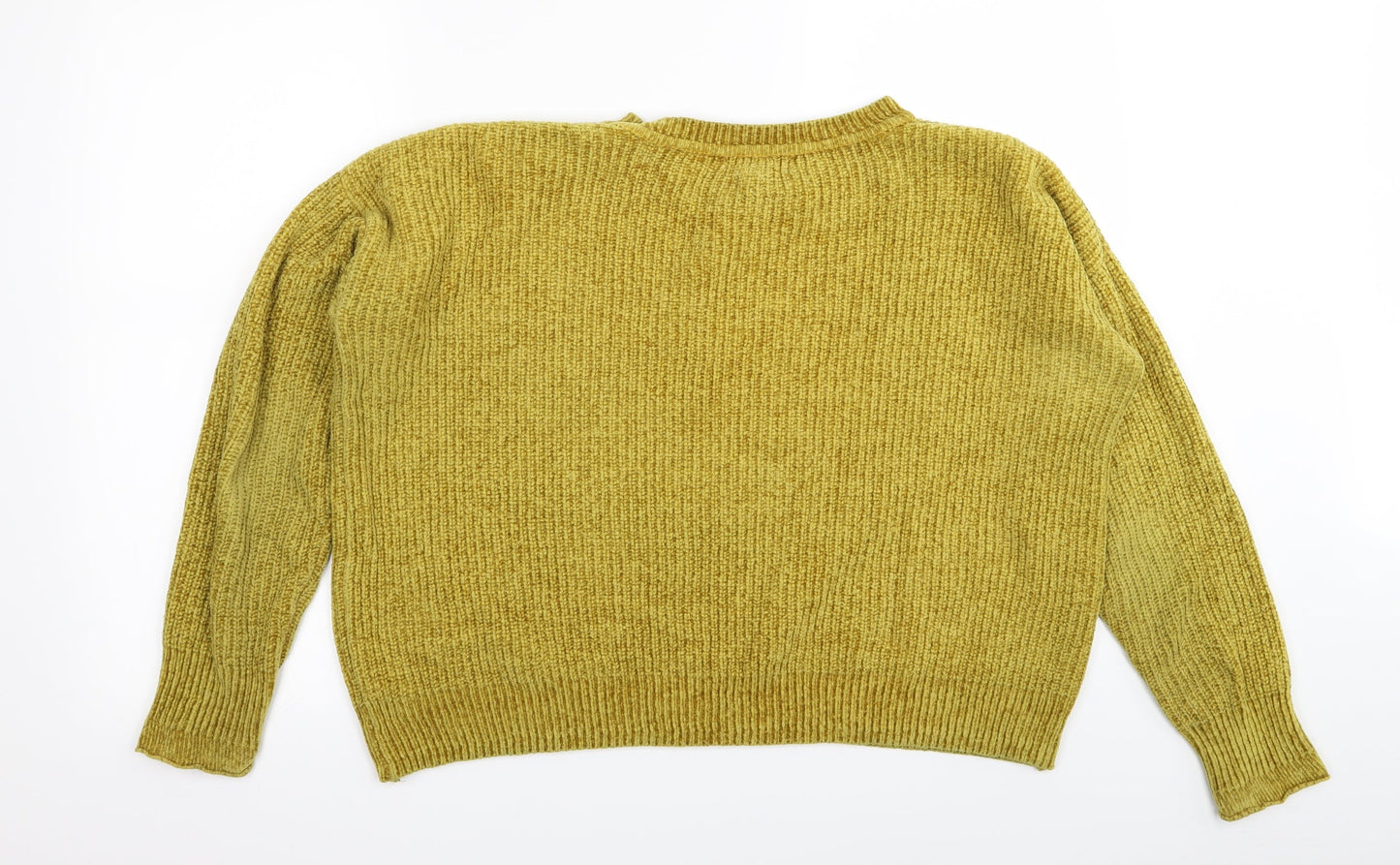 Primark Womens Yellow   Pullover Jumper Size 12