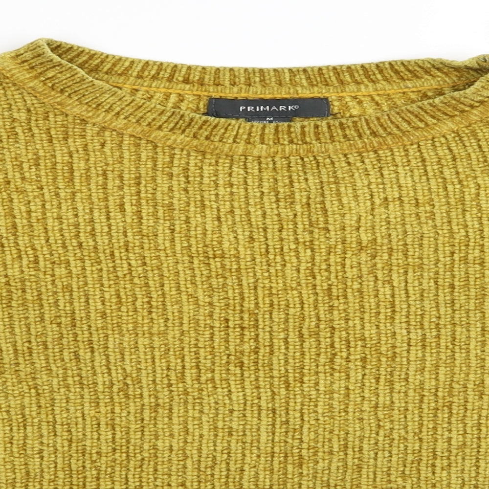 Primark Womens Yellow   Pullover Jumper Size 12