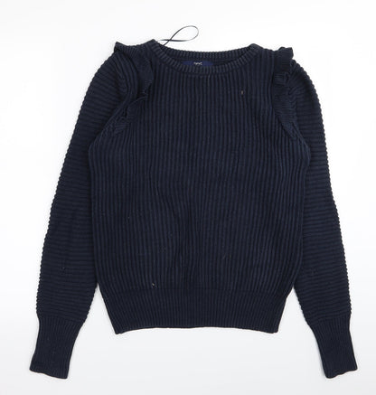 Next Womens Blue   Pullover Jumper Size 12