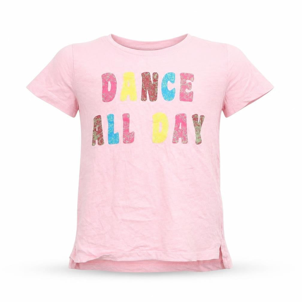 Matalan Girls Pink   Basic T-Shirt Size 7 Years