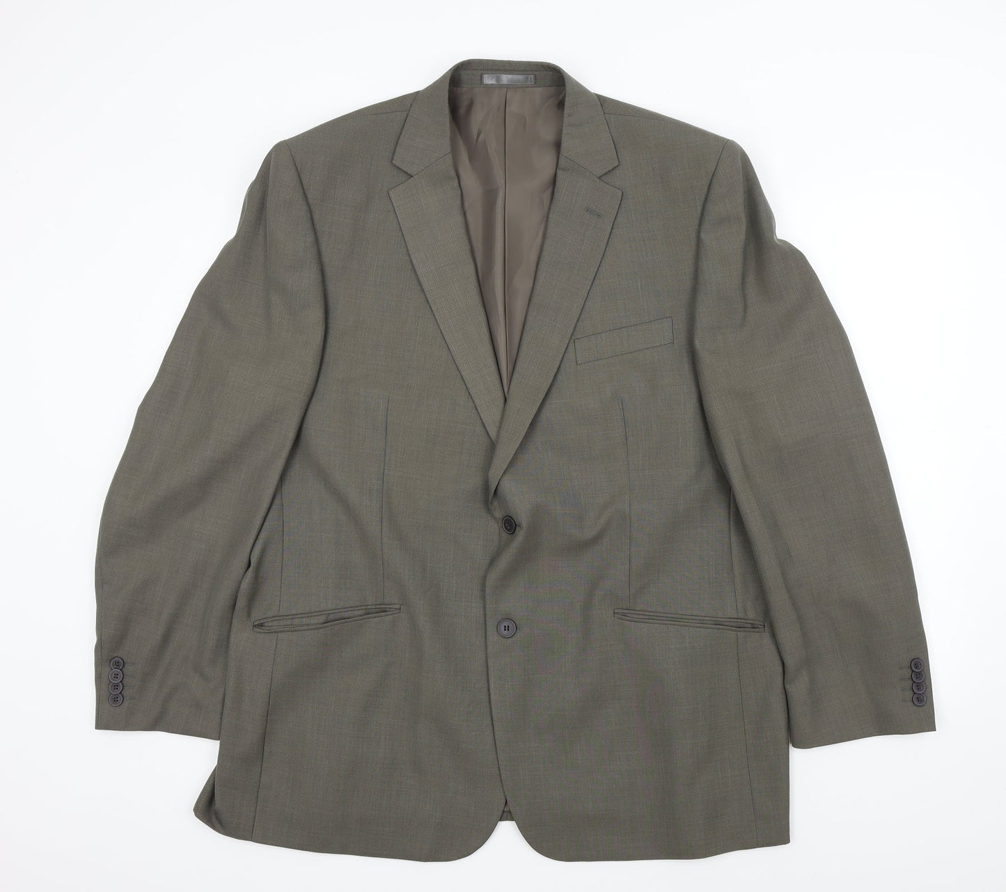 F&F Mens Brown   Jacket Suit Jacket Size 46