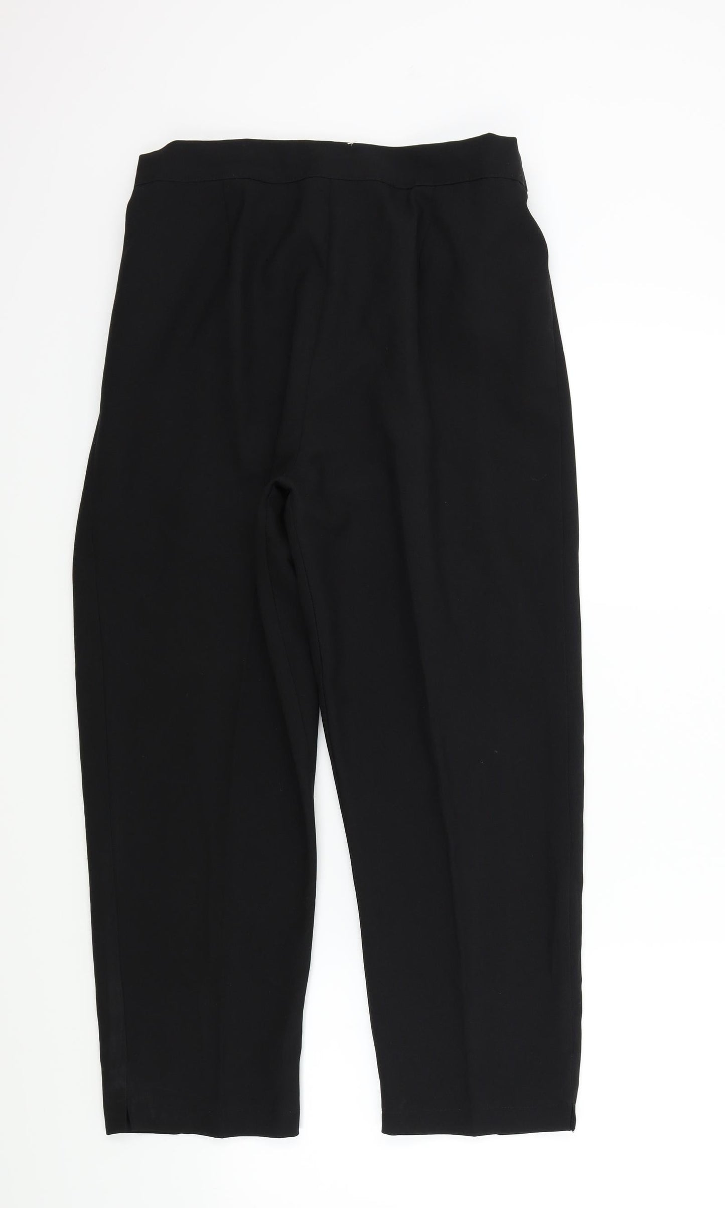 Preworn Womens Black   Trousers  Size 20 in L25 in