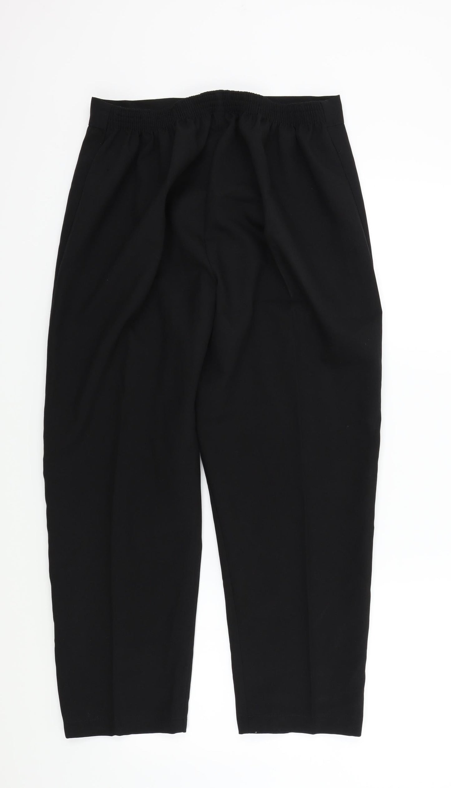 Preworn Womens Black   Trousers  Size 20 in L25 in