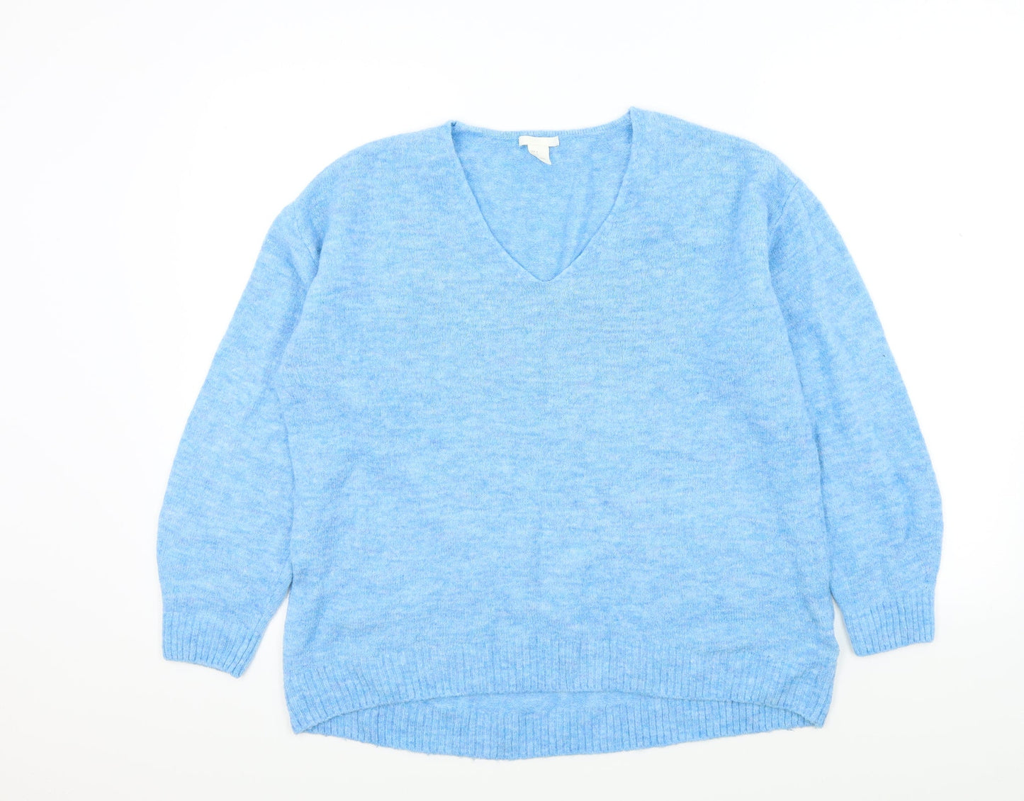 H&M Womens Blue   Pullover Jumper Size M