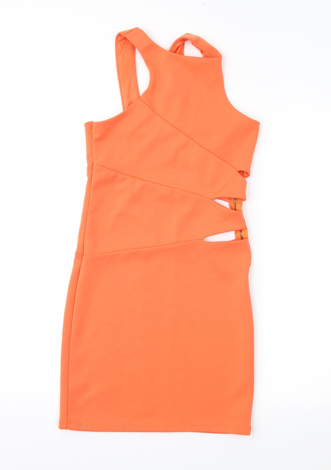 Miss Selfridge Womens Orange   Sheath  Size 8