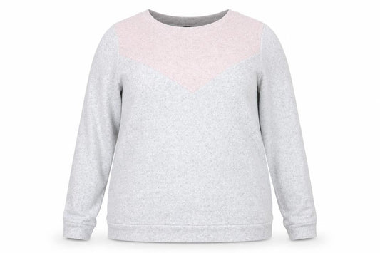 F&F Womens Grey Geometric  Pullover Jumper Size 20