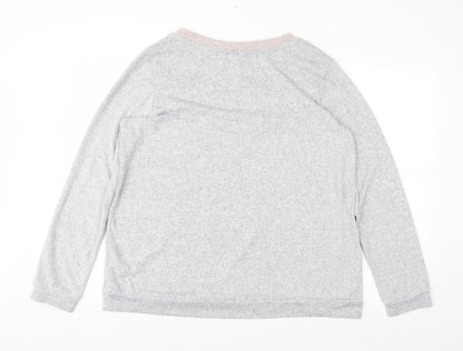 F&F Womens Grey Geometric  Pullover Jumper Size 20