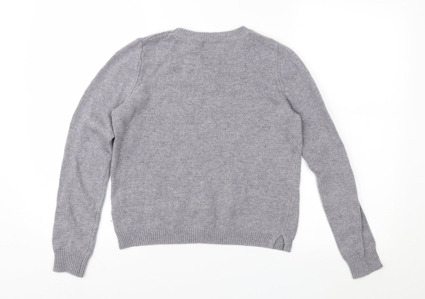 Topshop Womens Grey   Pullover Jumper Size 6