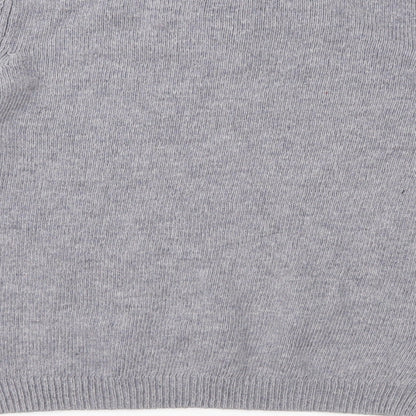 Preloved Topshop Womens Grey   Pullover Jumper Size 6 - Label