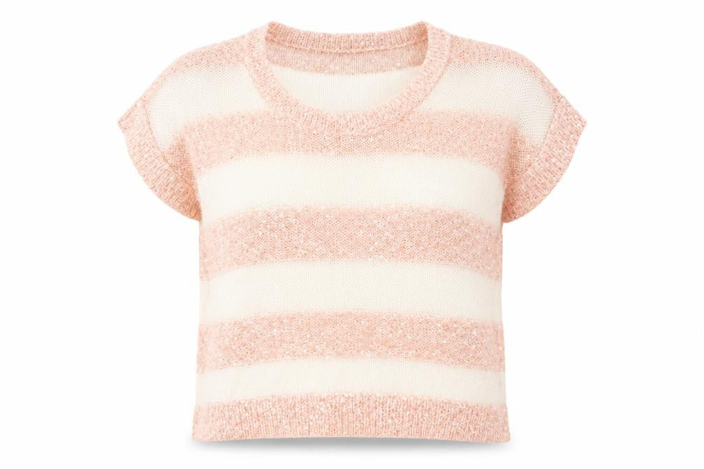 George Womens Orange Striped  Pullover Jumper Size 14