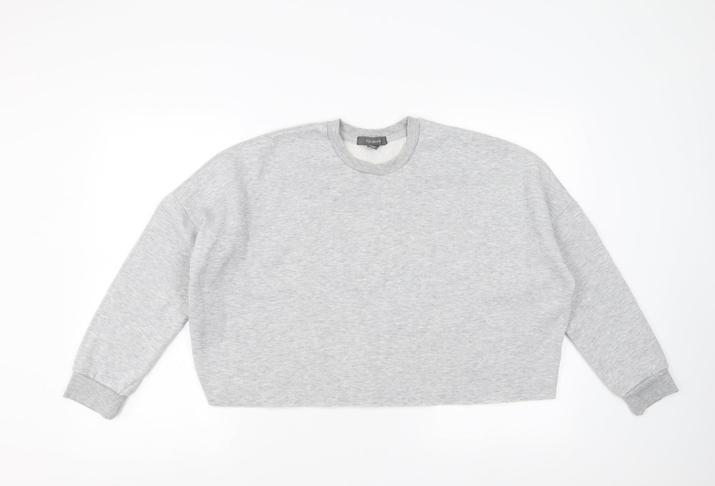 Primark Womens Grey   Pullover Sweatshirt Size S
