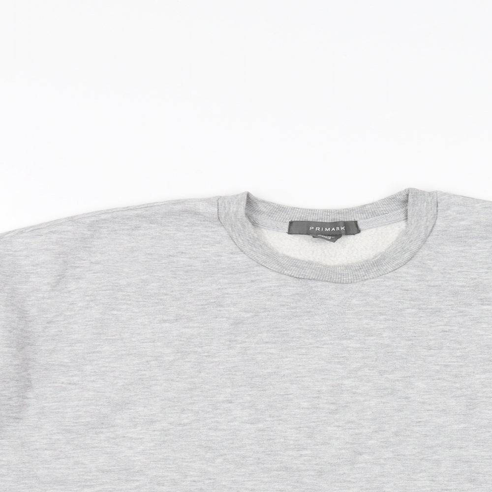 Primark Womens Grey   Pullover Sweatshirt Size S