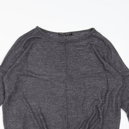 Select Womens Grey   Pullover Jumper Size 10  - tie Front Detail