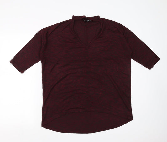 New Look Womens Purple   Pullover Jumper Size M