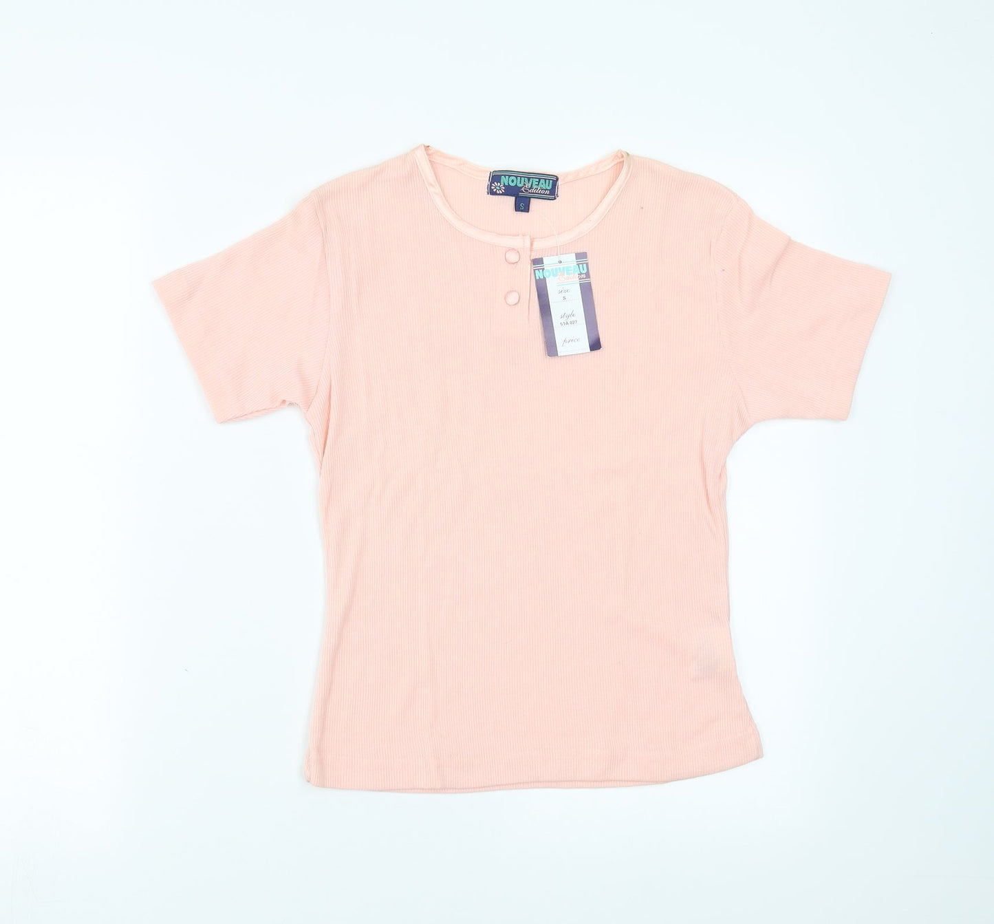 Nouveau Womens Pink   Basic T-Shirt Size S