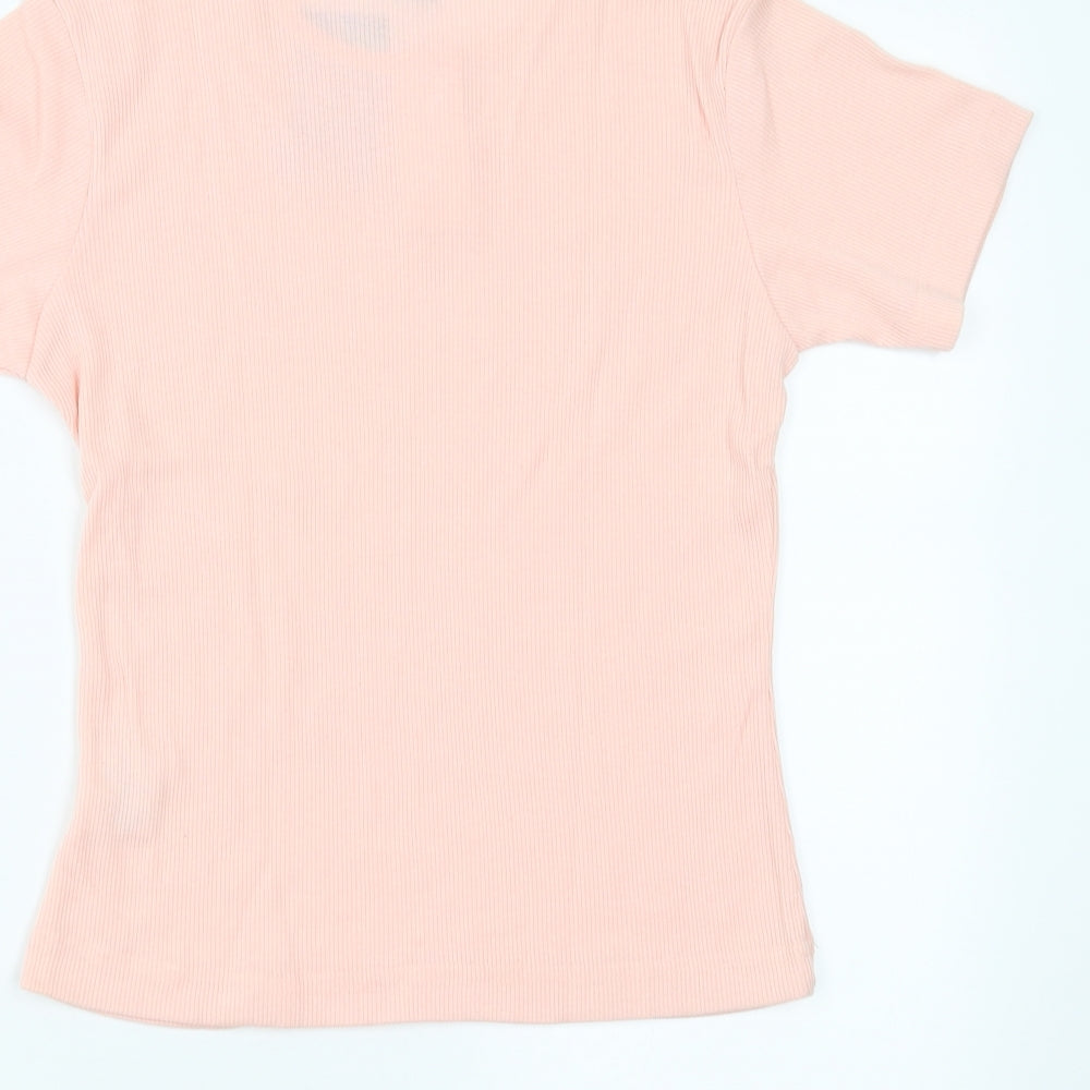 Nouveau Womens Pink   Basic T-Shirt Size S