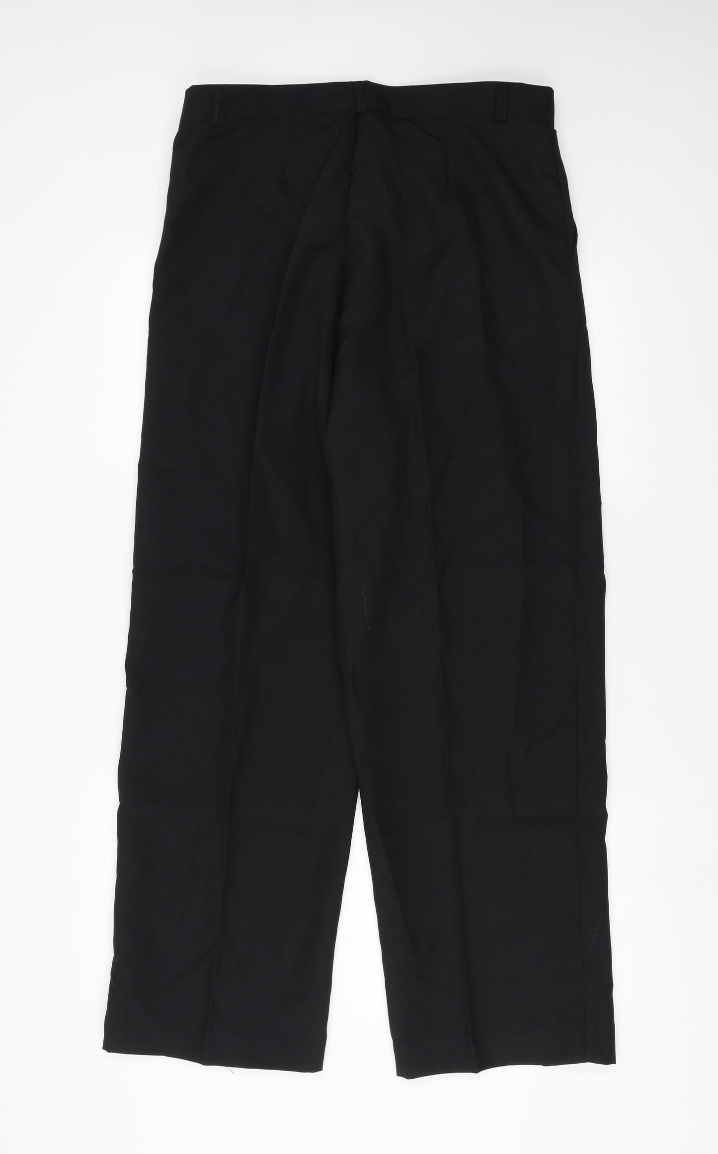 Preworn Womens Black   Trousers  Size 16 L29 in