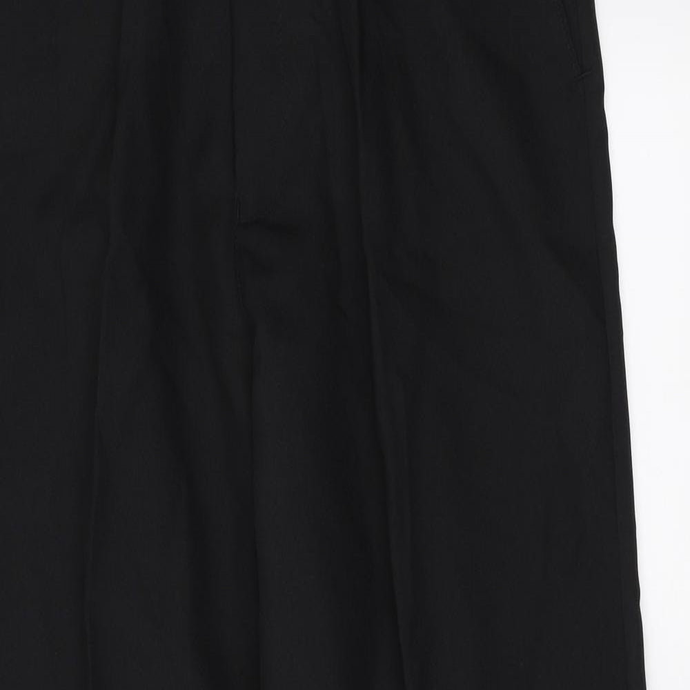Preworn Womens Black   Trousers  Size 16 L29 in