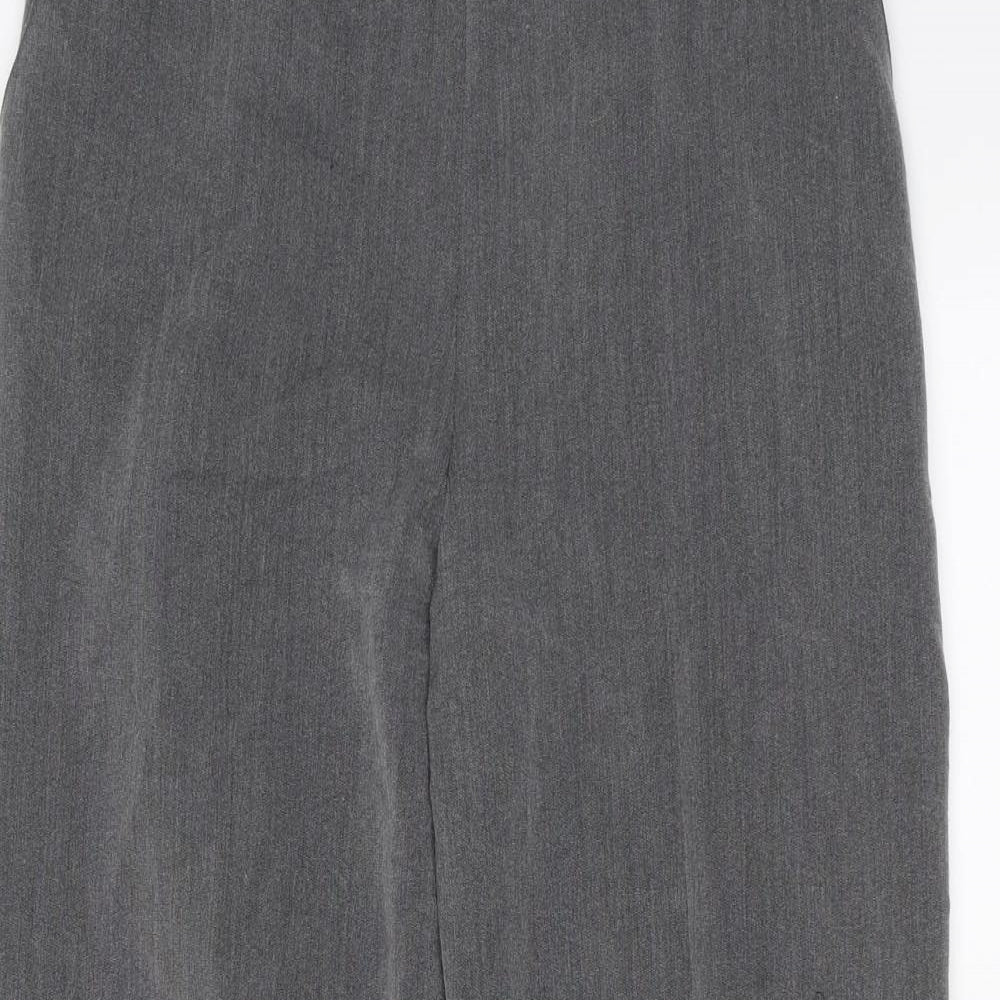 Preworn Womens Grey   Trousers  Size 14 L24 in