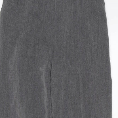 Preworn Womens Grey   Trousers  Size 14 L24 in