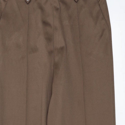 Bonmarché Womens Brown Trousers Size 16 L27 in