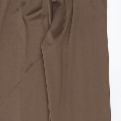 Bonmarché Womens Brown Trousers Size 16 L27 in