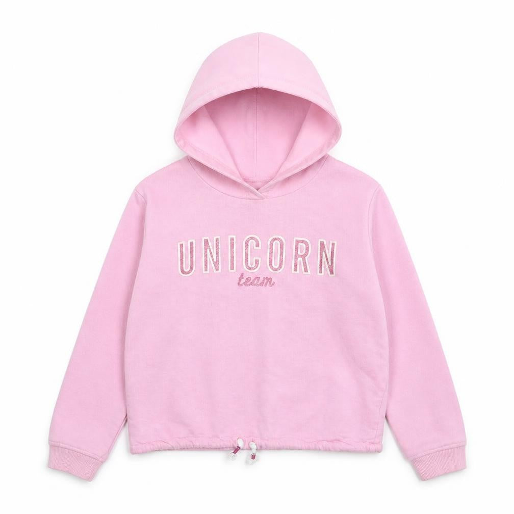 H&M Girls Pink   Pullover Hoodie Size 7-8 Years