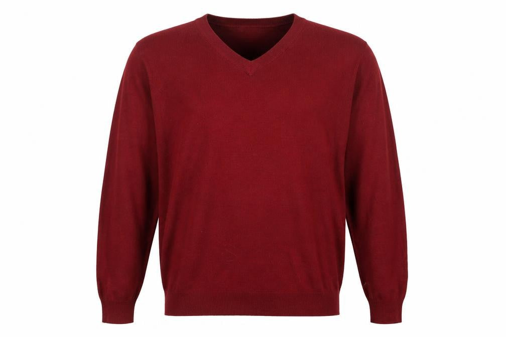 Simon Taylor Mens Red  Knit Pullover Jumper Size M